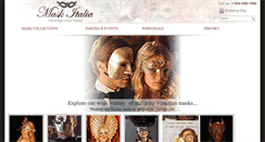 Desktop Screenshot of maskitalia.com